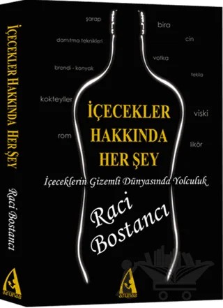 İçecekler Hakkında Her Şey – Raci Bostancı – Arunas Yayıncılık kitap kapağı