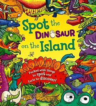 Spot The Dinosaur On The Island – Kolektif – QED kitap kapağı