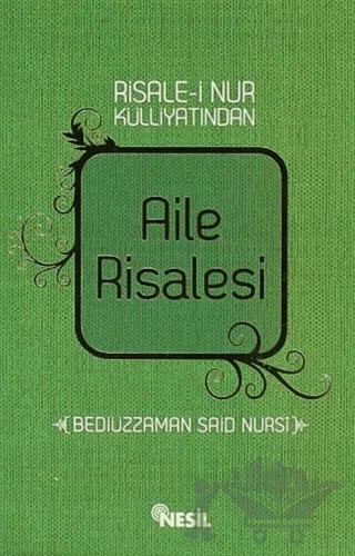 Aile Risalesi – Bediüzzaman Said-i Nursi – Nesil Yayınları kitap kapağı