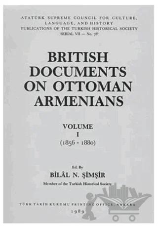 British Documents On Ottoman Armenians Volume 1