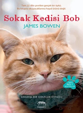 Sokak Kedisi Bob – James Bowen – Yabancı Yayınları kitap kapağı