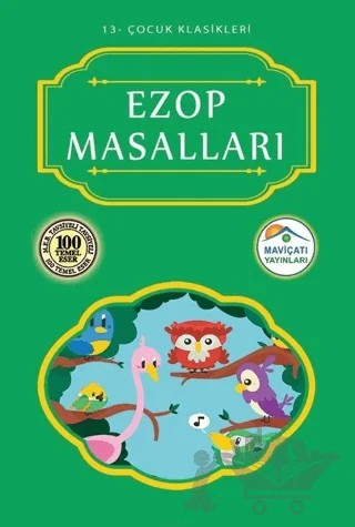 Ezop Masalları – Ezop – Maviçatı Yayınları kitap kapağı