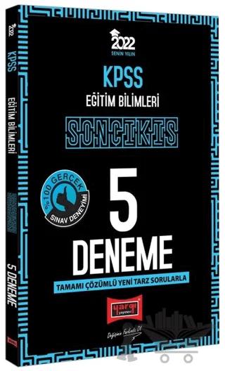 KPSS Eğitim Bilimleri Son Çıkış Tamamı Çözümlü 5 Deneme