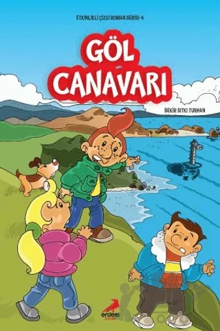 Göl Canavarı – Bekir Sıtkı Turhan – Erdem Çocuk kitap kapağı
