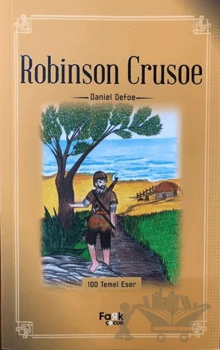 Robinson Crusoe – Daniel Defoe – Fark Yayınları kitap kapağı