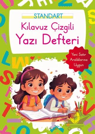 Kılavuz Çizgili Yazı Defteri Büyük Boy - Yeşil – Kolektif – Parıltı Yayınları kitap kapağı