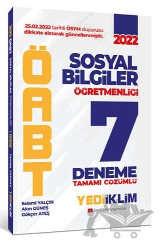 2022 ÖABT Sosyal Bilgiler Öğretmenliği Tamamı Çözümlü 7 Deneme