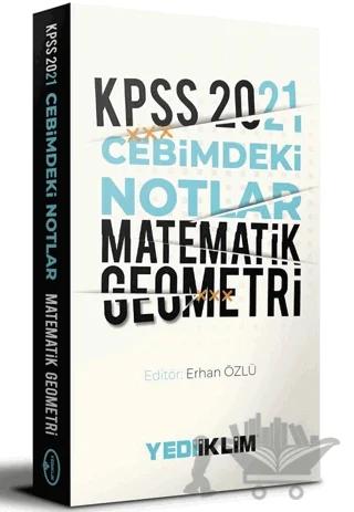 2021 KPSS Cebimdeki Notlar Matematik Geometri