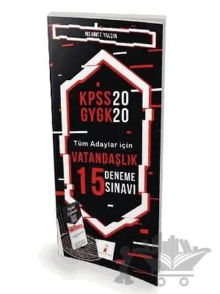 KPSS 2020 GYGK - Tüm Adaylar İçin Vatandaşlık 15 Deneme Sınavı