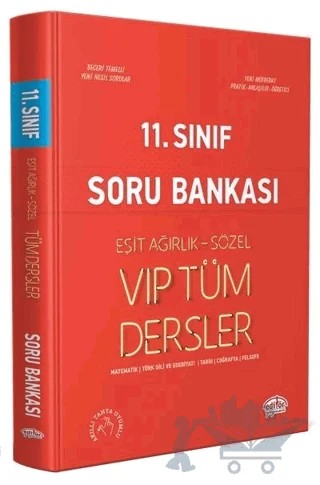 11. Sınıf Tüm Dersler Eşit Ağırlık - Sözel Soru Bankası Kırmızı Kitap – Kolektif – Editör Yayınevi kitap kapağı