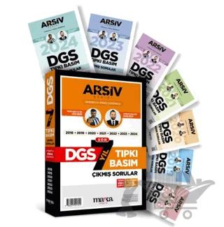 Son 7 Yıl DGS Arşiv Serisi Tıpkı Basım Fasikül Fasikül Çıkmış Sorular
