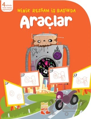 Minik Ressam İş Başında / Araçlar – Kolektif – Nesil Okul Öncesi kitap kapağı