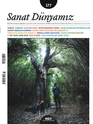Sanat Dünyamız İki Aylık Kültür ve Sanat Dergisi Sayı: 177 Temmuz-Ağustos 2020 – Yapı Kredi Yayınları kitap kapağı