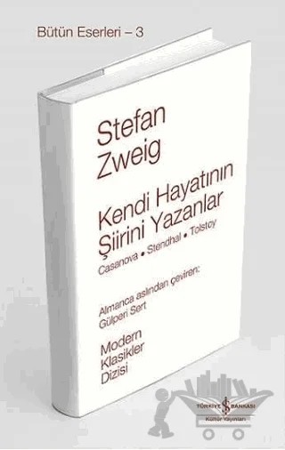 Kendi Hayatının Şiirini Yazanlar – Stefan Zweıg – İş Bankası Kültür Yayınları kitap kapağı