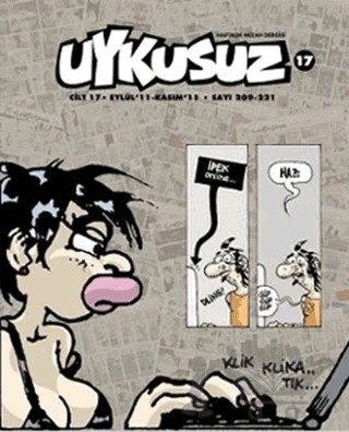 Uykusuz Dergisi Cilt: 17 – Mürekkep Basın Yayın kitap kapağı