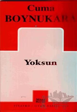 Yoksun – Cuma Boynukara – Mitos Boyut Yayınları kitap kapağı