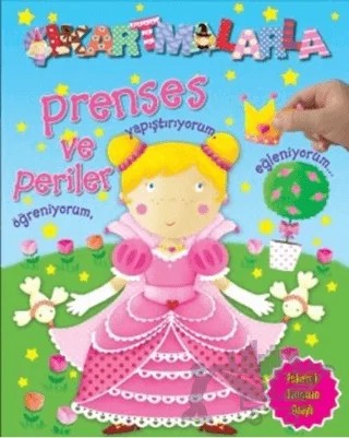 Çıkartmalarla Prenses ve Periler – J. Beaumont, N. Belinau – Parıltı Yayınları kitap kapağı
