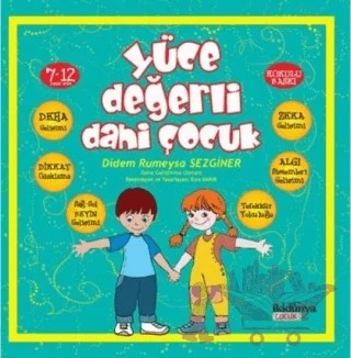 Yüce Değerli Dahi Çocuk – Didem Rümeysa Sezginer – İki Dünya Yayınevi kitap kapağı