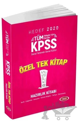 2020 KPSS Genel Yetenek – Genel Kültür Konu Anlatımlı Tek Kitap – Kolektif – Data Yayınları kitap kapağı