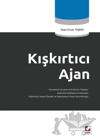 Kışkırtıcı Ajan – Ozan Ercan Taşkın – Seçkin Yayıncılık kitap kapağı