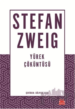 Yürek Çöküntüsü – Stefan Zweıg – Kırmızı Kedi Yayınevi kitap kapağı