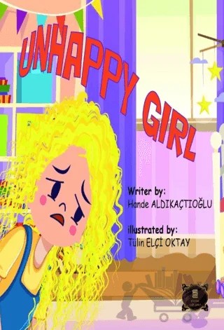 Unhappy Girl – Hande Aldıkaçtıoğlu – Dionysos Yayın Group kitap kapağı