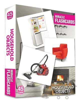 Miracle Flashcards - Household Objects Box 45 Cards