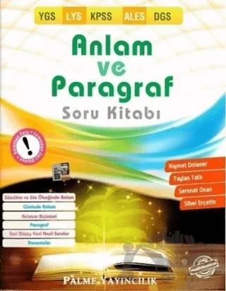 2017 Anlam ve Paragraf Soru Kitabı