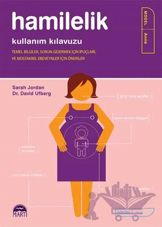 Hamilelik Kullanım Kılavuzu – David Ufberg, Sarah Jordan – Martı Yayınları kitap kapağı