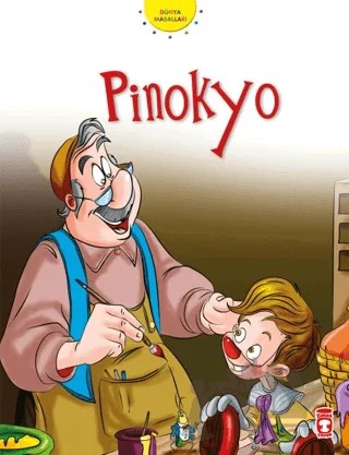 Pinokyo – Nehir Aydın Gökduman – Timaş Çocuk kitap kapağı