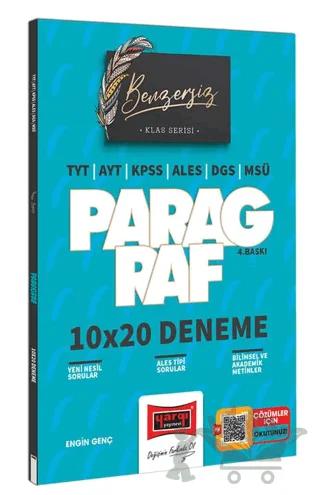 2023 TYT AYT KPSS ALES DGS MSÜ Benzersiz Paragraf Klas Serisi 10x20 Deneme