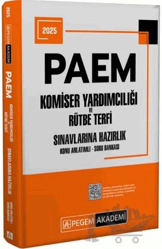 2025 PAEM Komiser Yardımcılığı ve Rütbe Terfi Sınavlarına Hazırlık Konu Anlatımlı Soru Bankası
