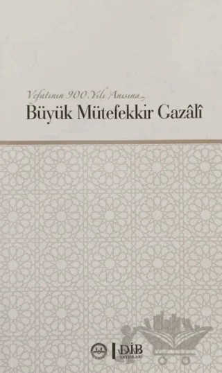 Büyük Mütefekkir Gazali – Hacı Duran Namlı – Diyanet İşleri Başkanlığı kitap kapağı