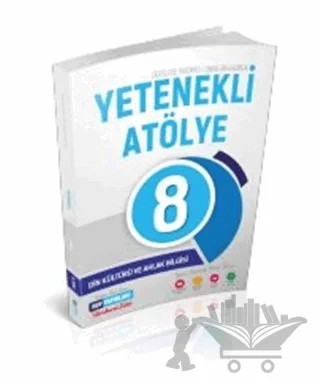 8. Sınıf Din Kültürü ve Ahlak Bilgisi Yetenekli Atölye – Kolektif – DDY Yayınları kitap kapağı