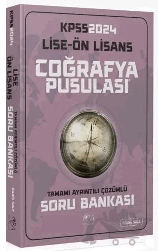 2024 Lise Ön Lisans Coğrafya Pusulası Soru Bankası Çözümlü - Barış Salt CBA