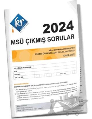 2024 MSÜ Çıkmış Sorular Tıpkı Basım Kitapçığı