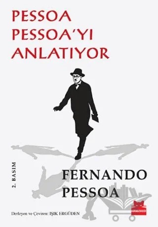 Pessoa Pessoa’yı Anlatıyor – Fernando Pessoa – Kırmızı Kedi Yayınevi kitap kapağı