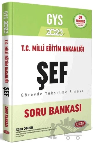Milli Eğitim Bakanlığı Şef GYS Soru Bankası – Kolektif – Data Yayınları kitap kapağı