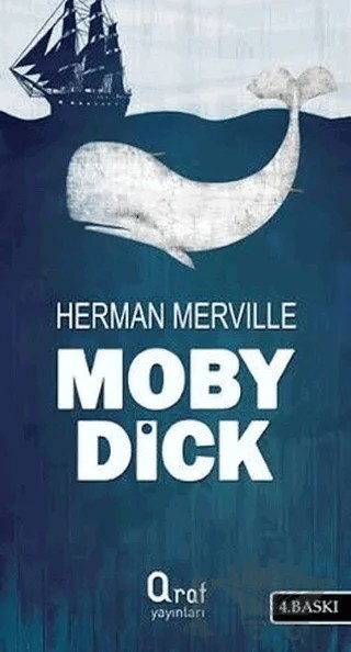 Moby Dick – Herman Melvılle – Araf Yayınları kitap kapağı