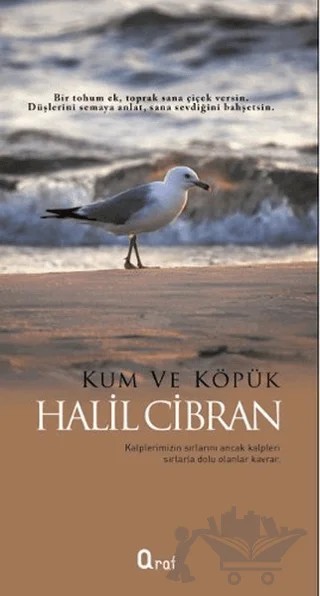 Kum ve Köpük – Halil Cibran – Araf Yayınları kitap kapağı