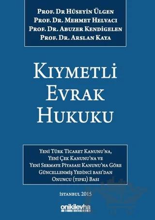 Kıymetli Evrak Hukuku