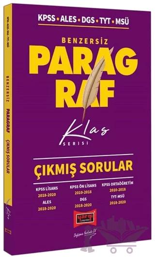 ALES KPSS DGS Paragraf Benzersiz Çıkmış Sorular