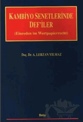 Kambiyo Senetlerinde Def’iler