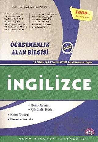 Öğretmenlik Alan Bilgisi İngilizce ÖABT (2014)