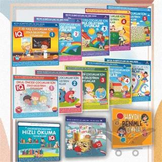 6-12 Yaş ve Üstü Çocuklar İçin Zeka Geliştiren Oyunlar (13 Kitap)