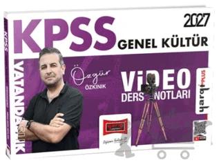 2027 KPSS Genel Kültür Vatandaşlık Video Ders Notları