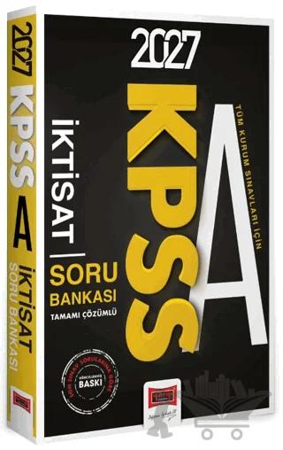 2027 KPSS A Grubu Tüm Kurum Sınavları için İktisat Soru Bankası