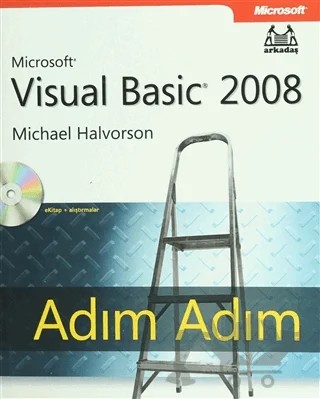 Adım Adım Microsoft Visual Basic 2008 – Michael Halvorson – Arkadaş Yayınları kitap kapağı