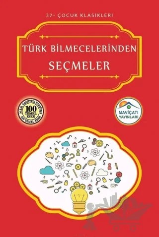 Türk Bilmecelerinden Seçmeler – Kolektif – Maviçatı Yayınları kitap kapağı
