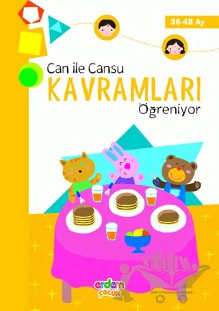 Kavramları Öğreniyorum (36-48 Ay) – Kolektif – Erdem Çocuk kitap kapağı